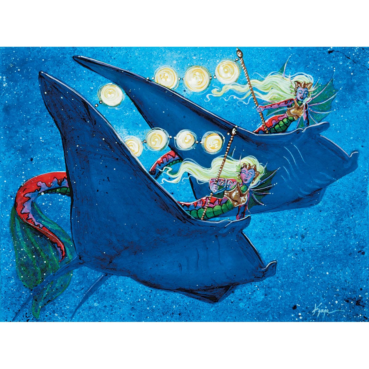 Manta Riders Print