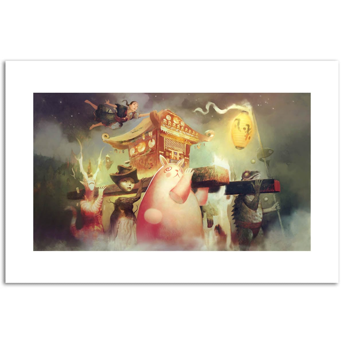 March of Otherworldly Light Print (Limited Edition) Original Magic Art