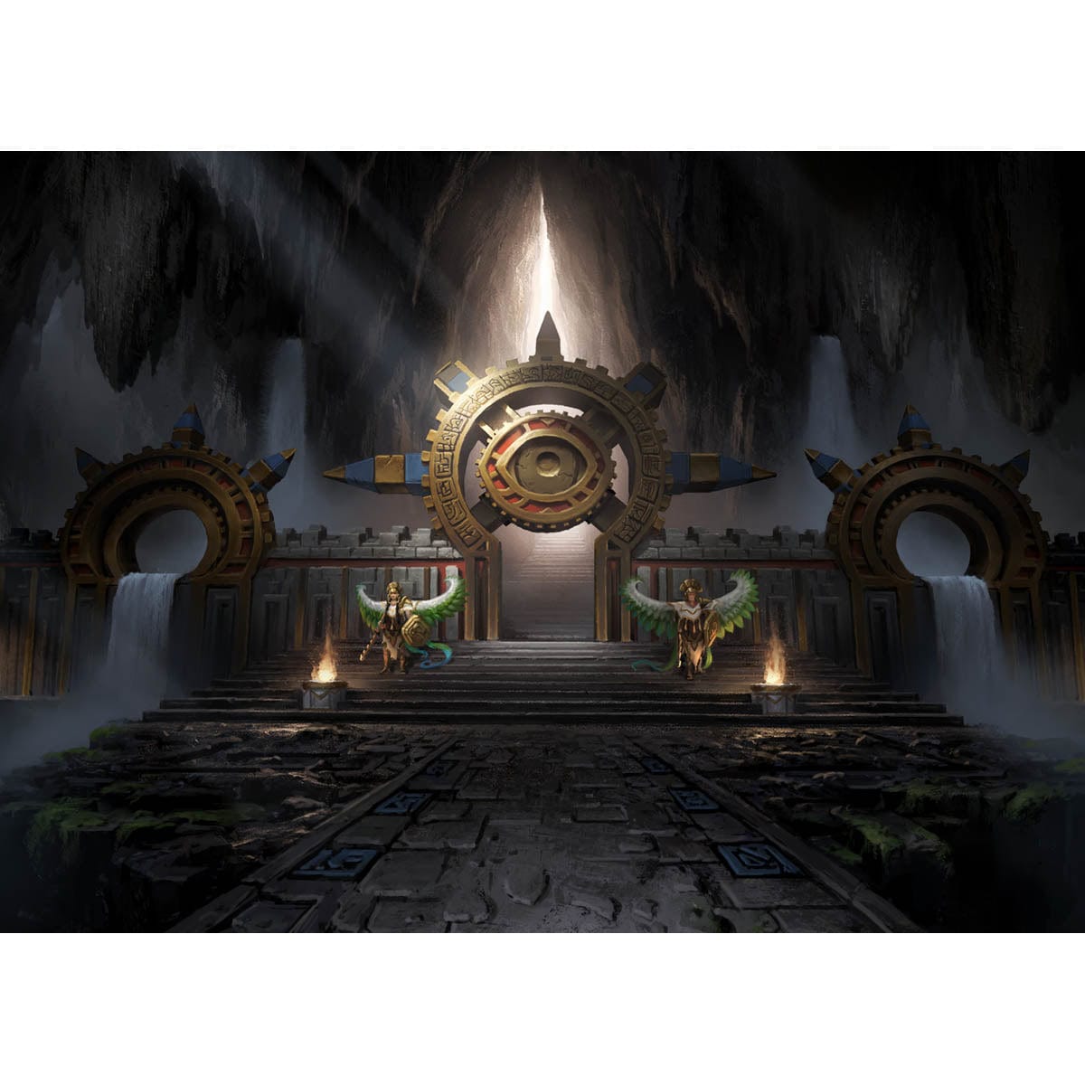 Matzalantli, the Great Door Print