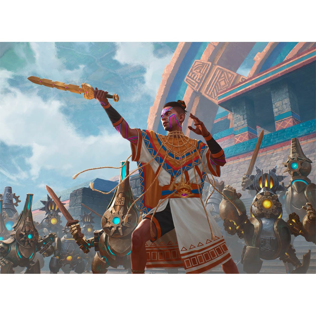 Mentor of the Meek Print