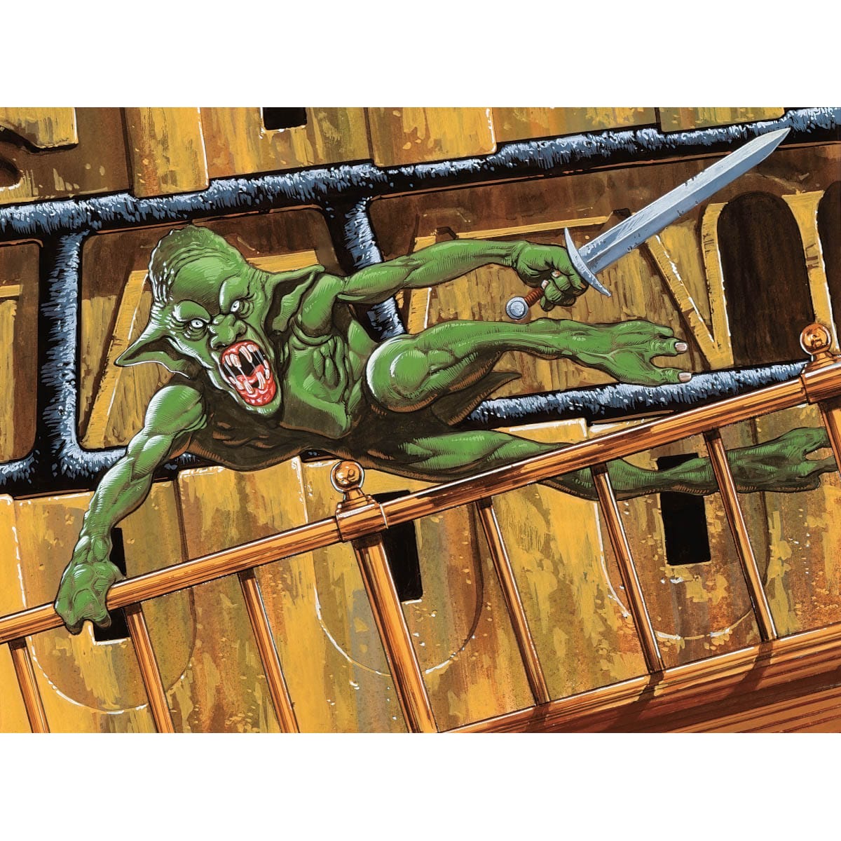 Mogg Raider Print - Original Magic Art