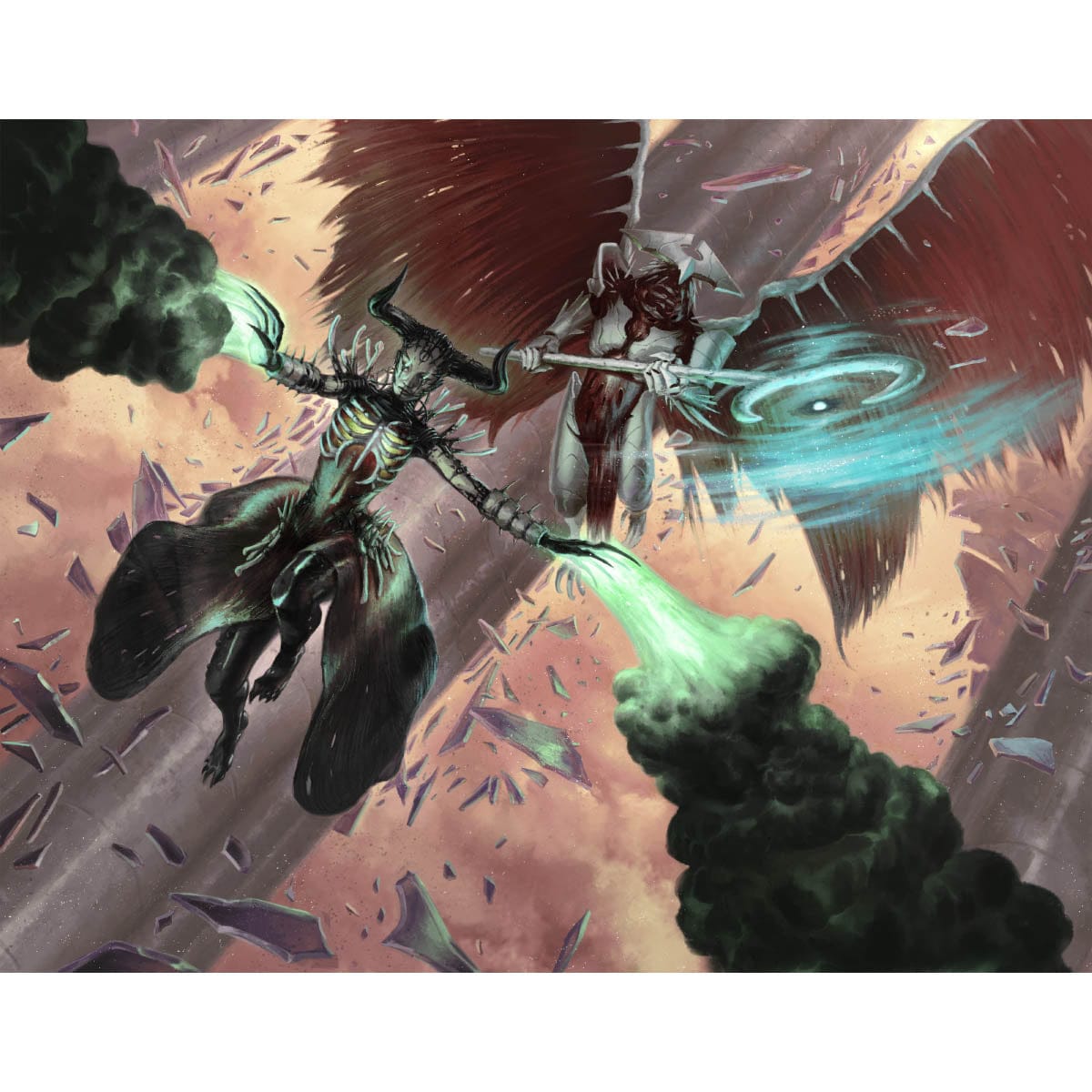 Moira and Teshar Print