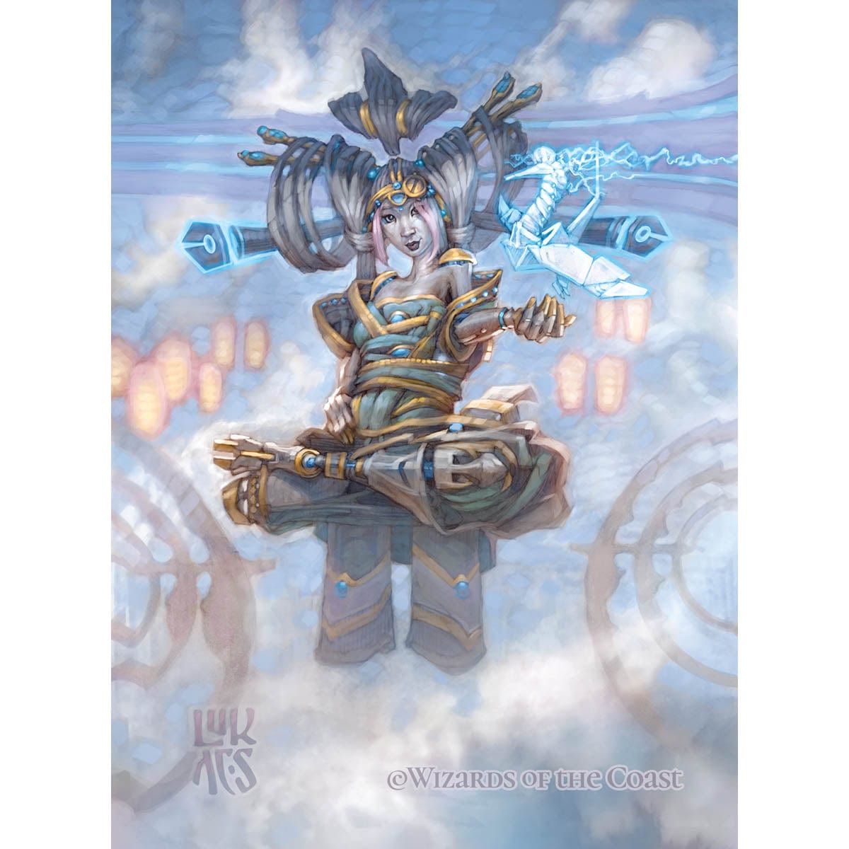 Moonfolk Token Print