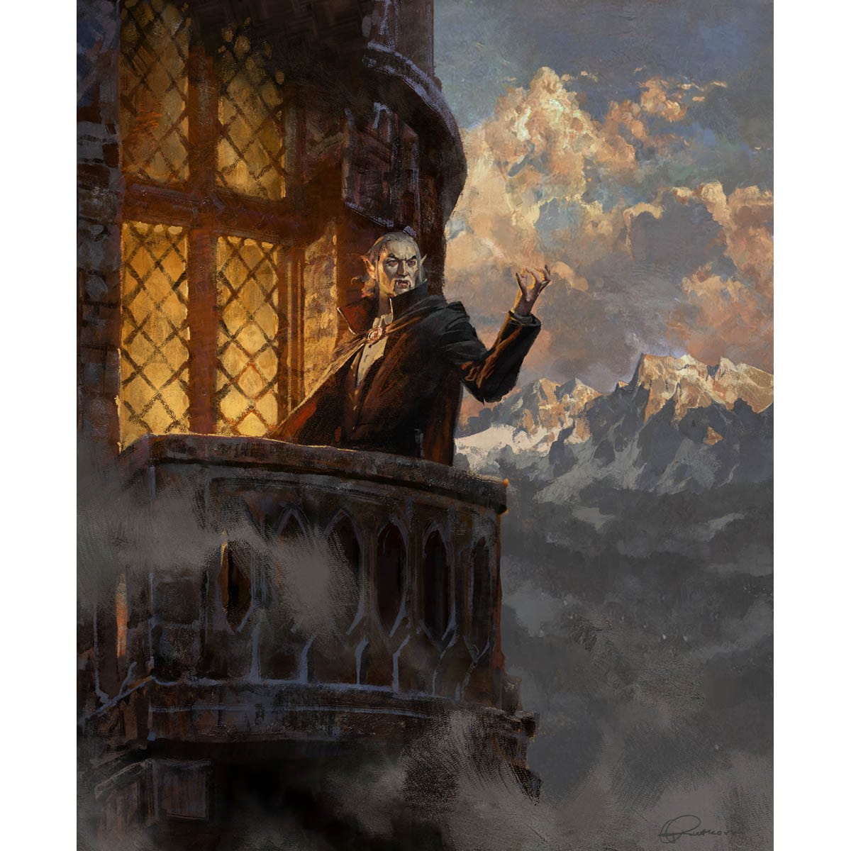 Mountain (Dracula) Print