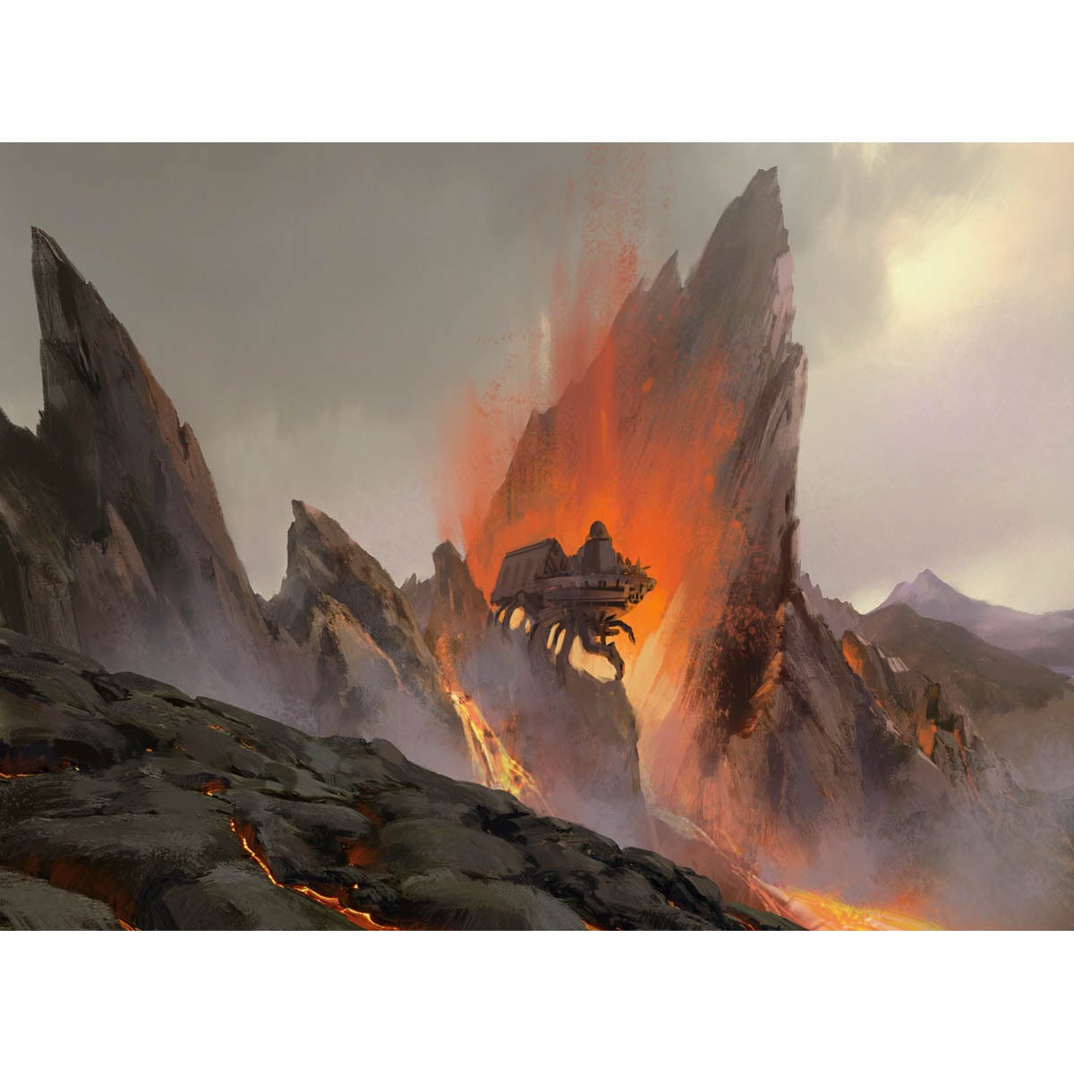 Mountain (Dominaria United) Print