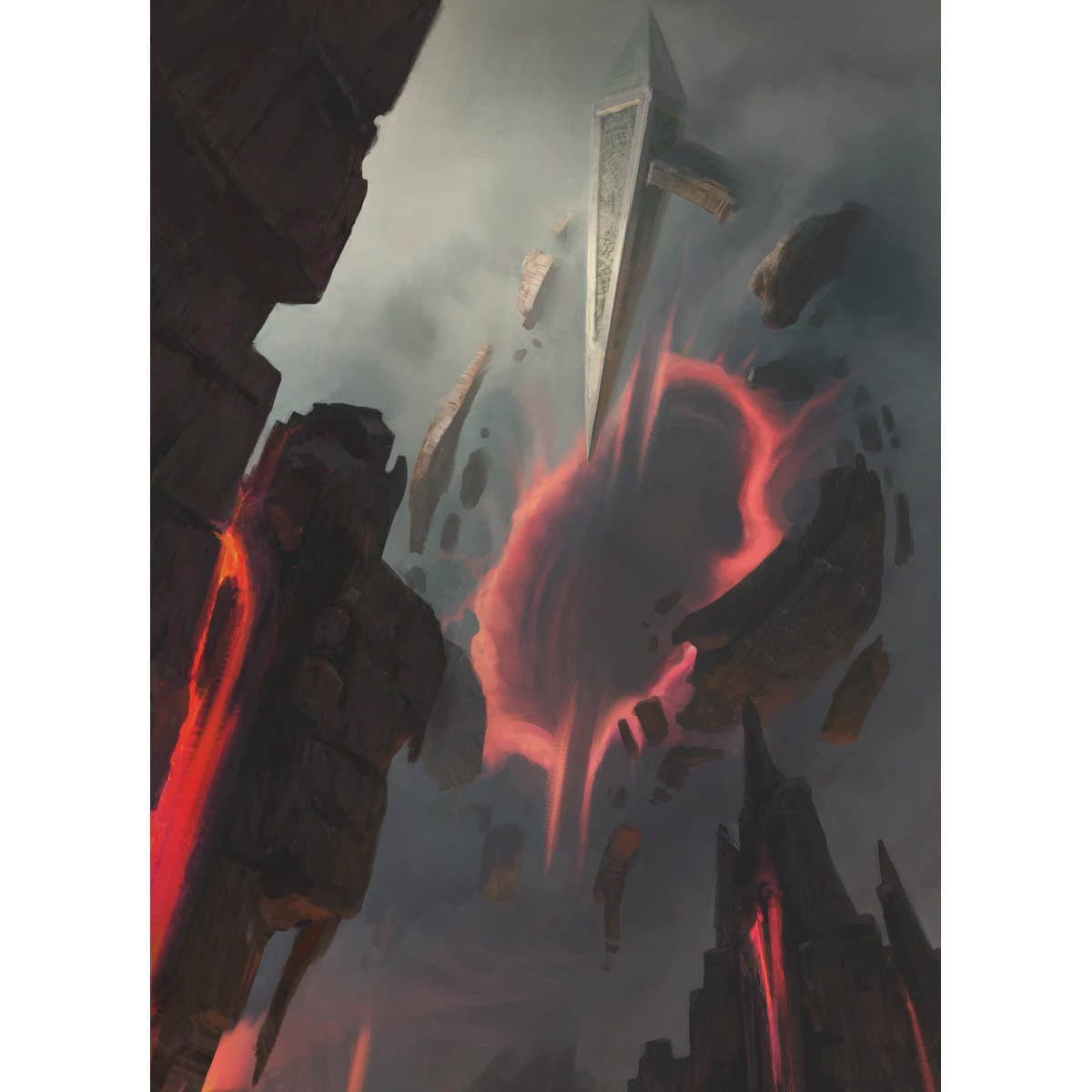 Mountain (March of the Machine) Print