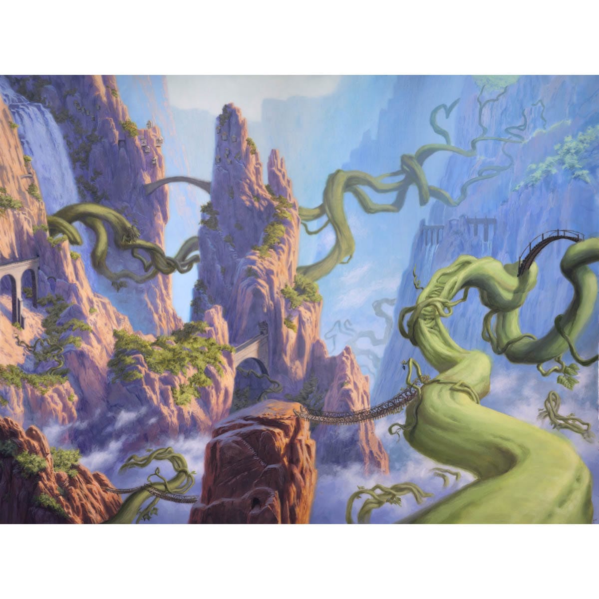 Mountain (Wilds of Eldraine) Print