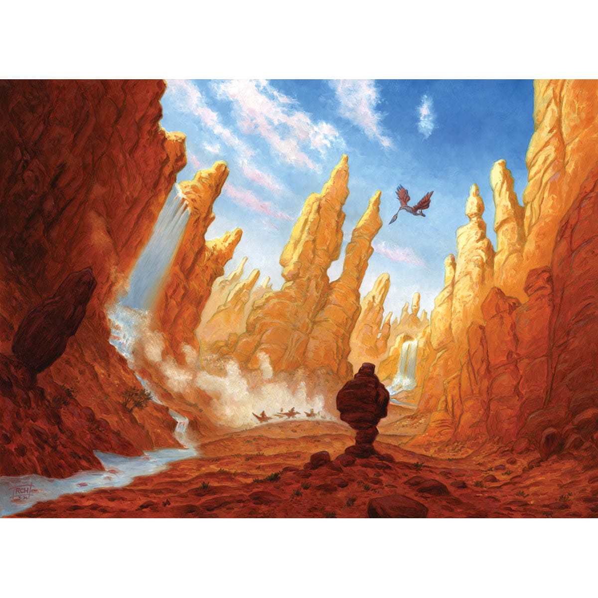 Mountain (Tarkir) Print