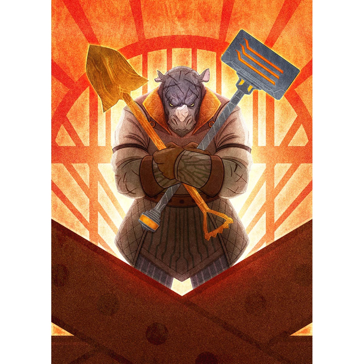 Mr. Orfeo, the Boulder Print