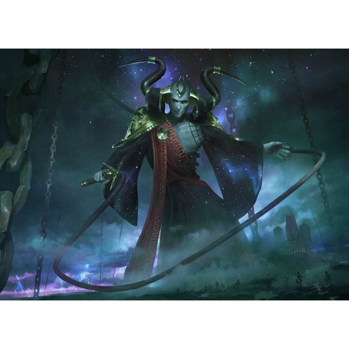 Erebos, God of the Dead Print