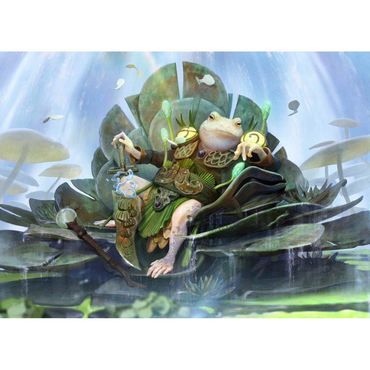 Glarb, Calamity's Augur Print Glarb, Calamity's Augur Print