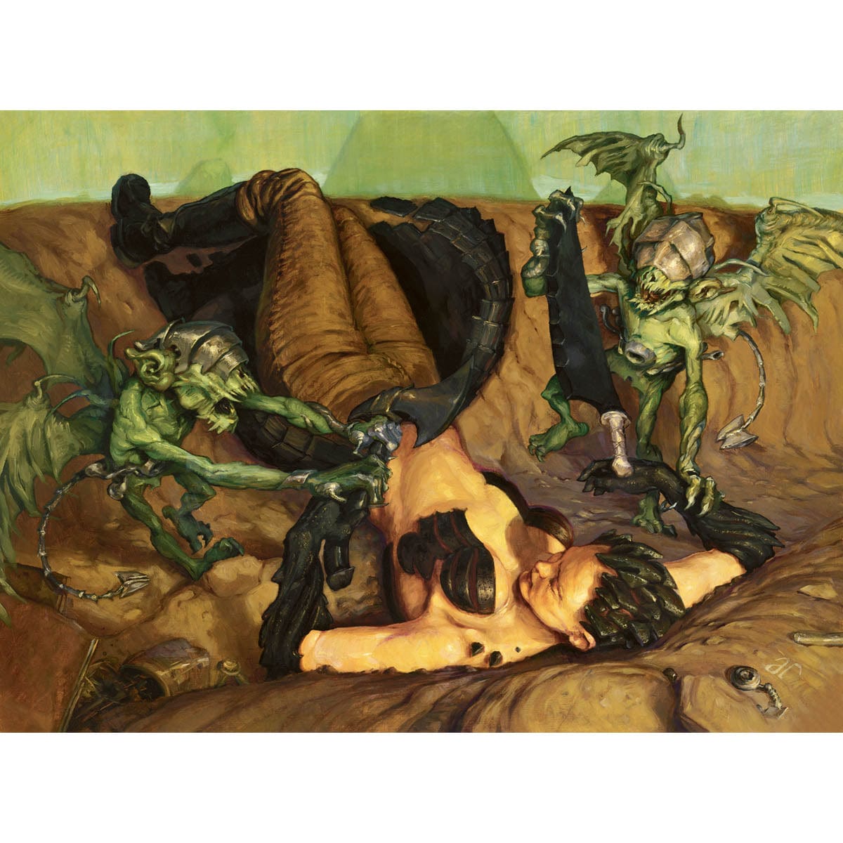 Murderous Spoils Print