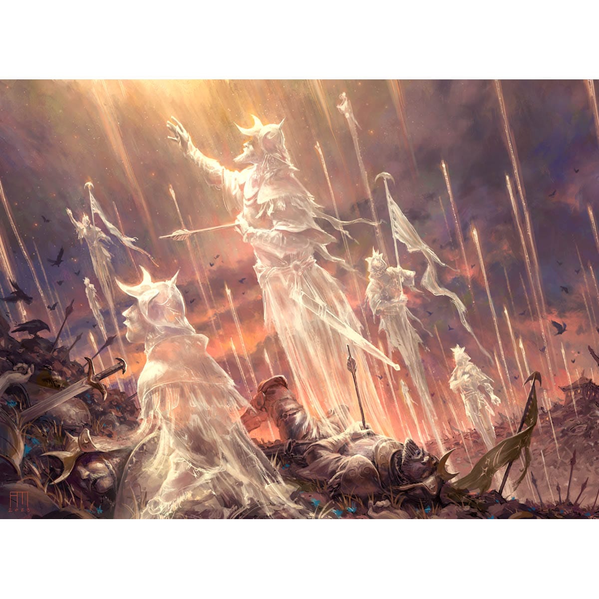 Muster the Departed Print