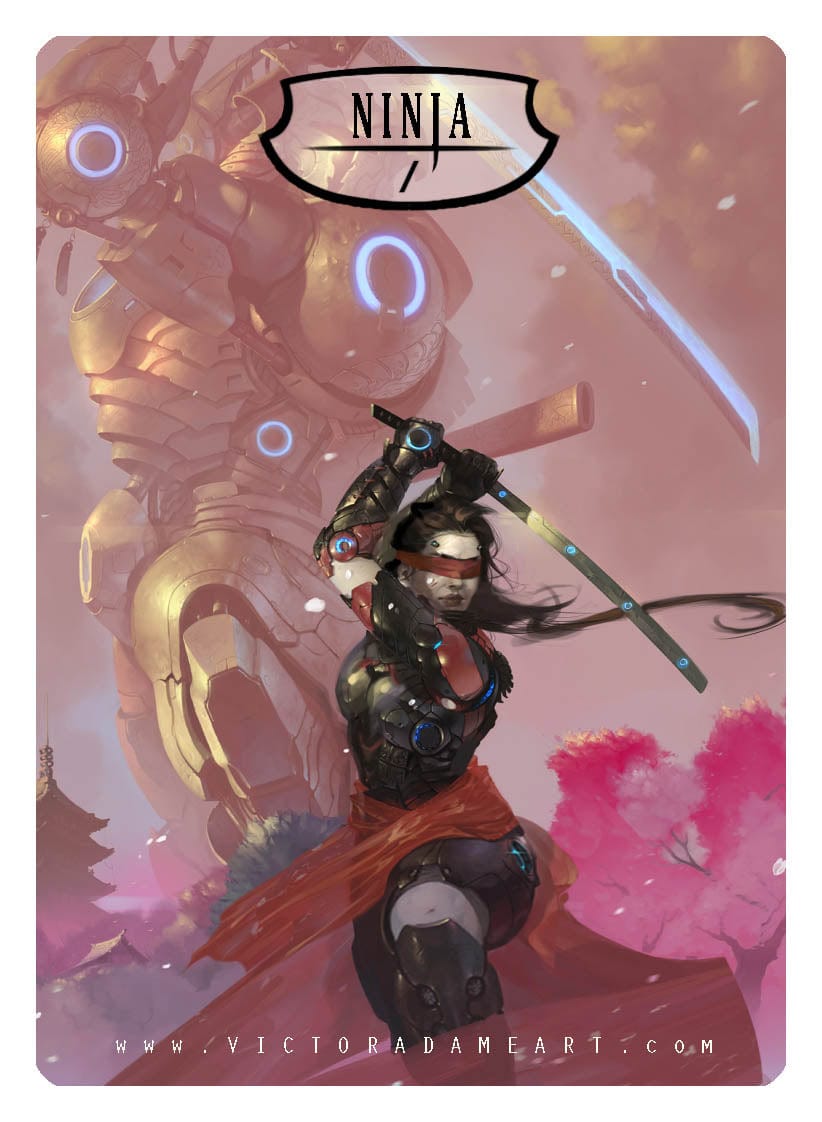 Ninja Token by Victor Adame Minguez