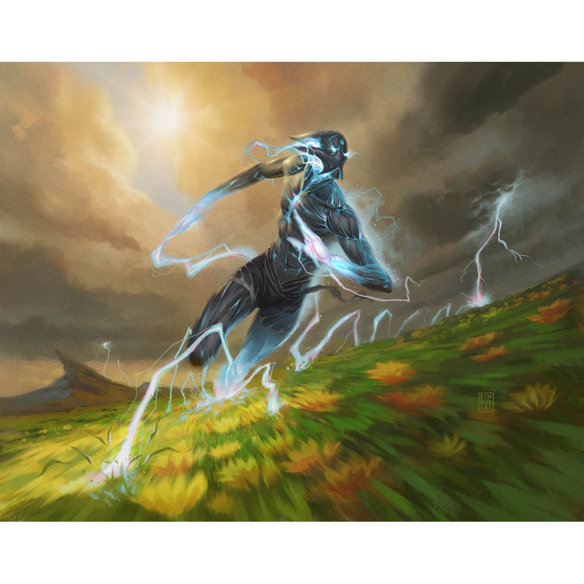 Najal, the Storm Runner Print