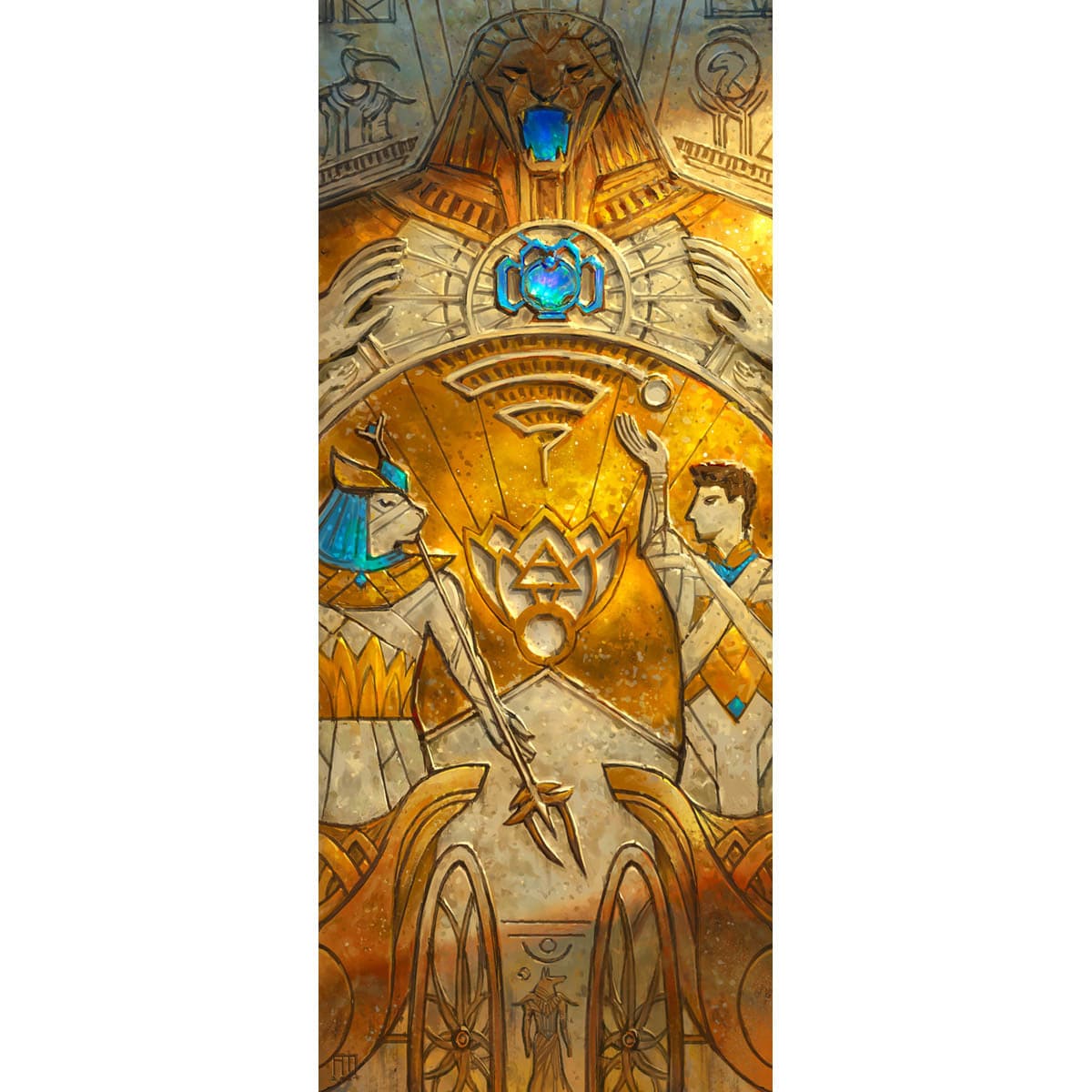 Naktamun Shines Again Print