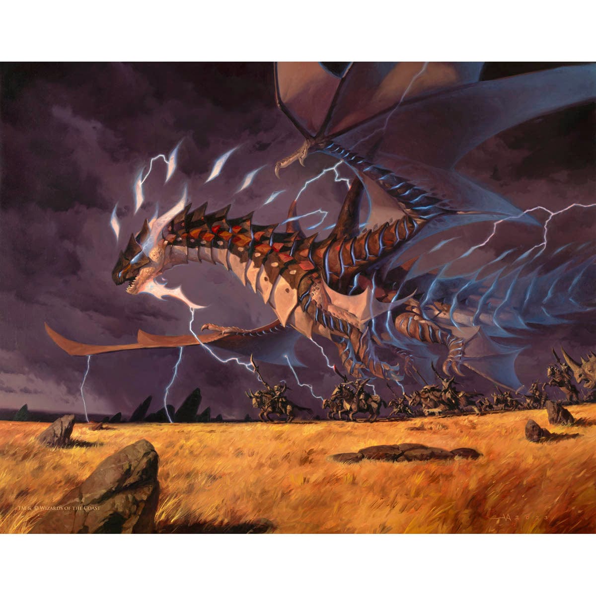 Neriv, Heart of the Storm Print