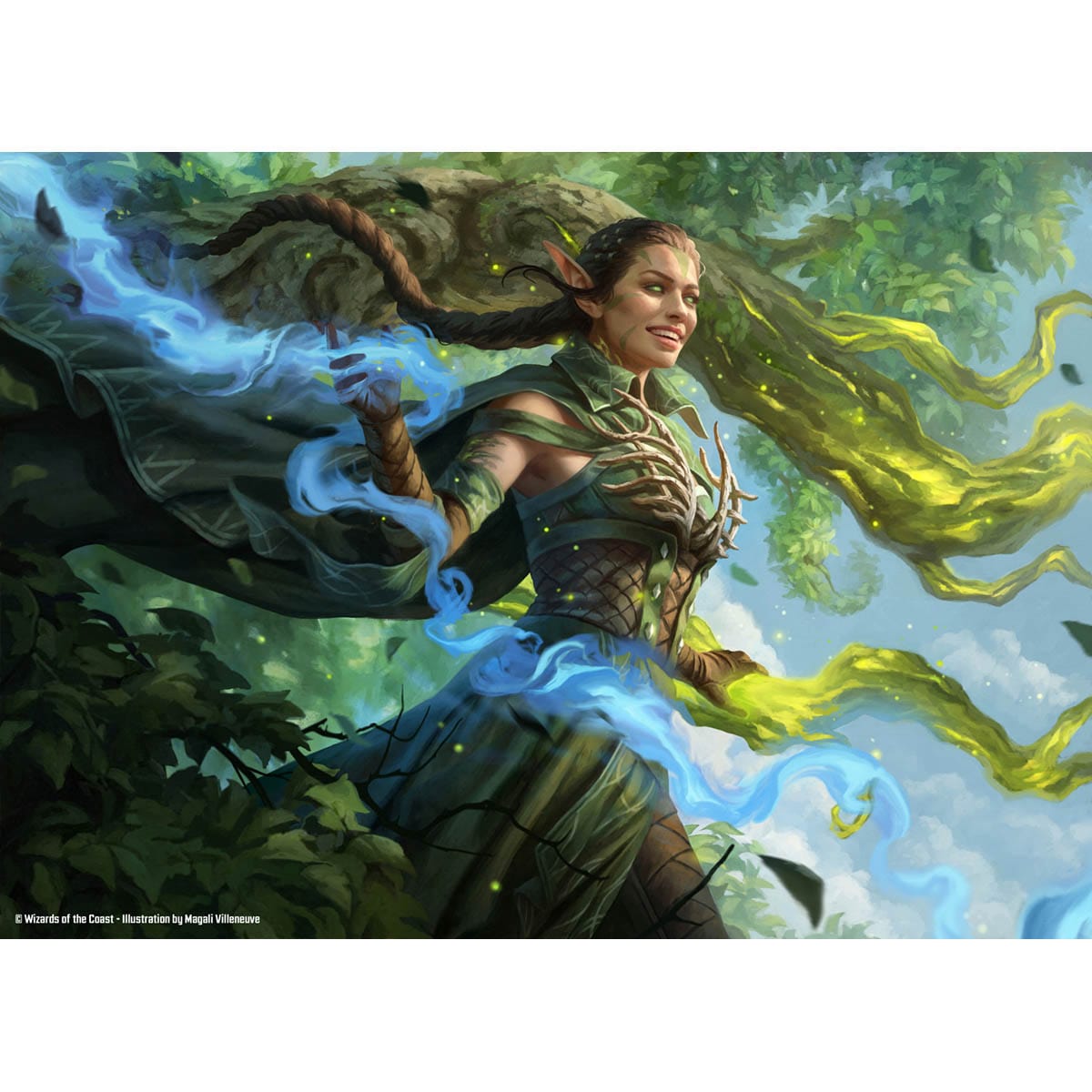 Nissa, Worldsoul Speaker Print