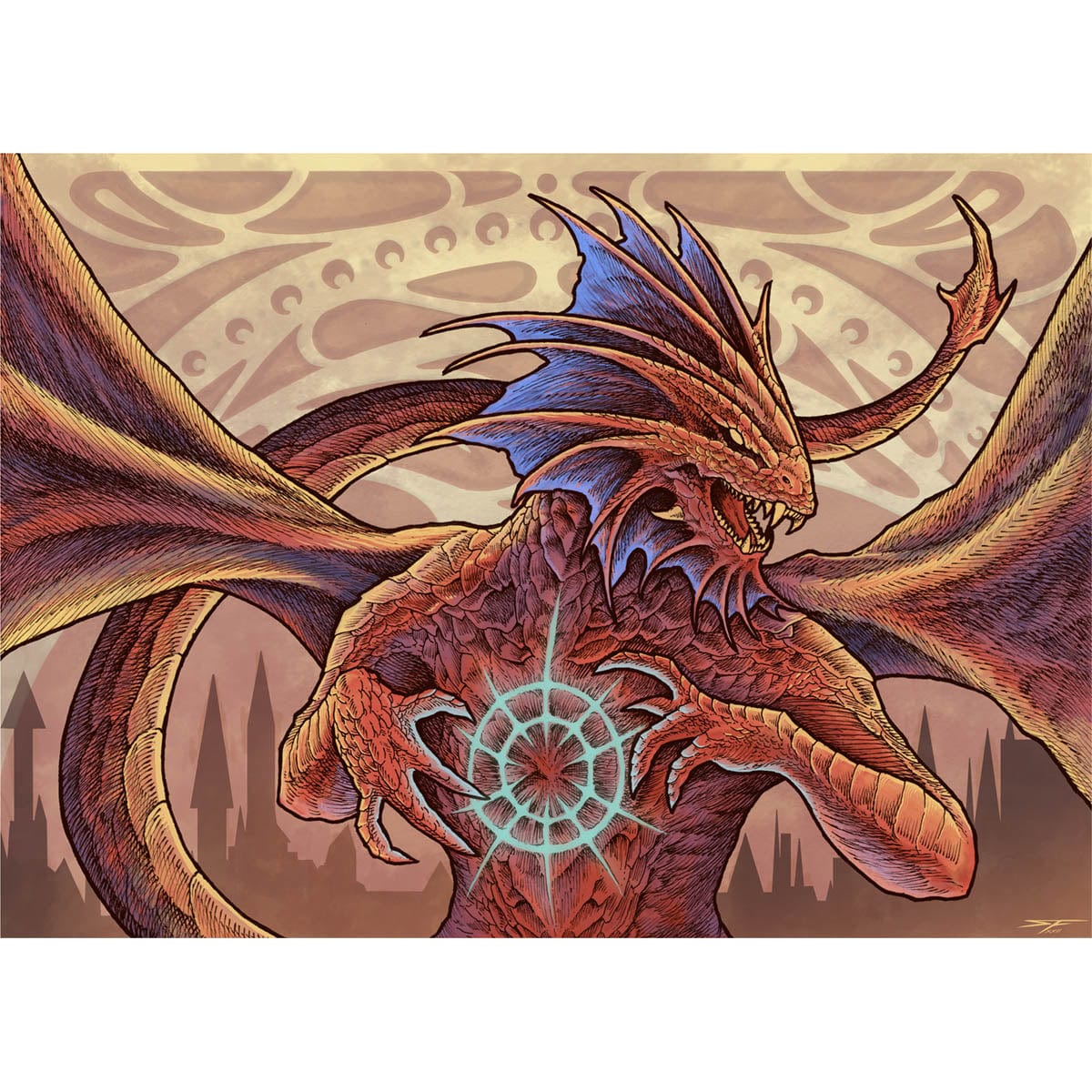 Niv-Mizzet Reborn Print