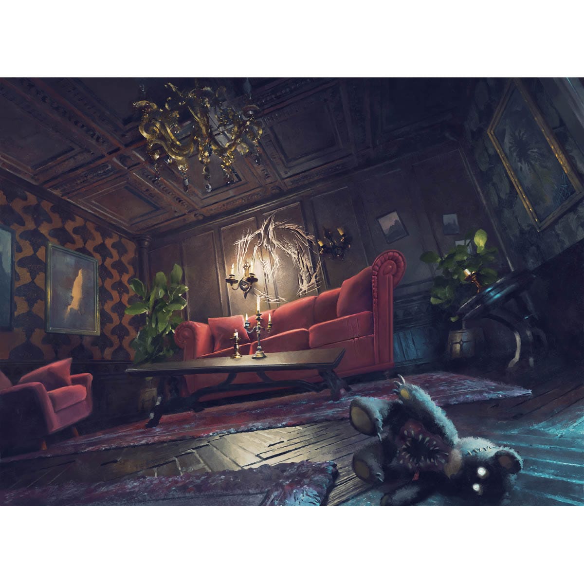 Ominous Asylum Print