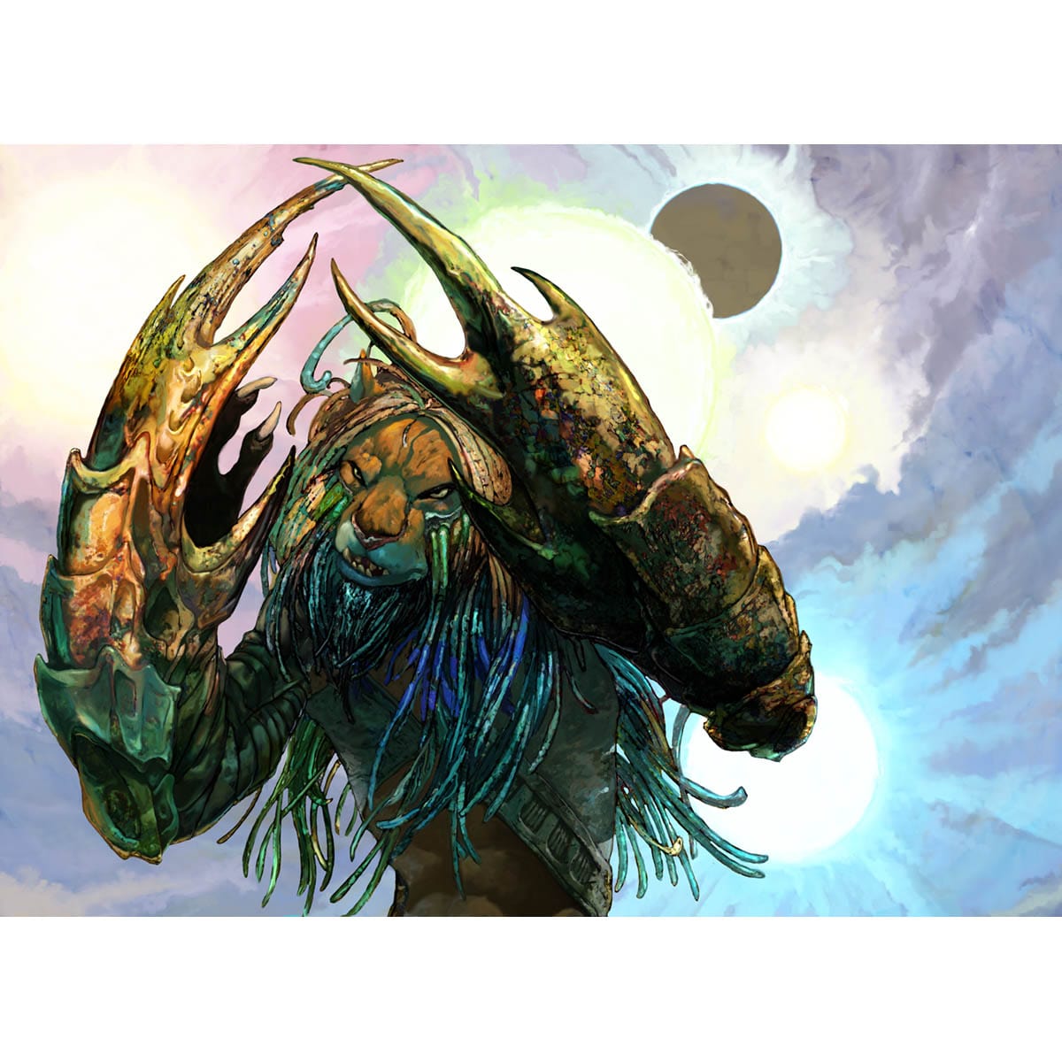 Opaline Bracers Print