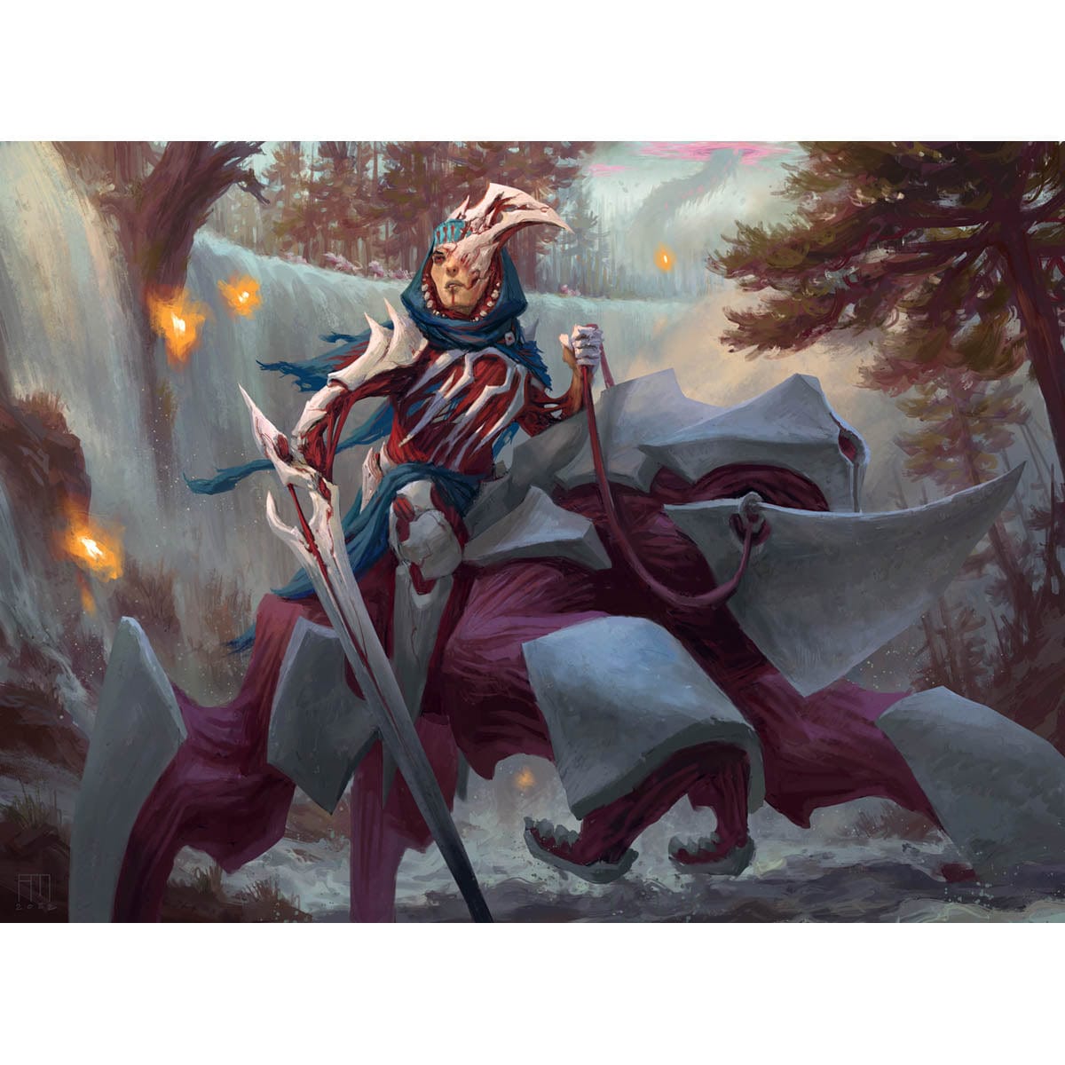 Order of the Alabaster Host Print