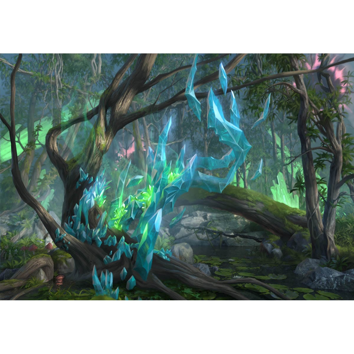 Ozolith, the Shattered Spire Print