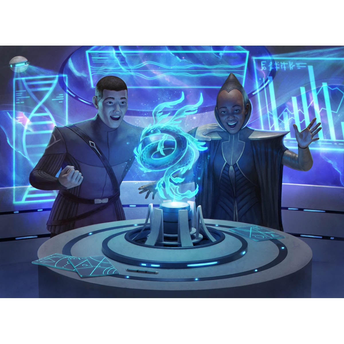 Pinnacle Research Team Print