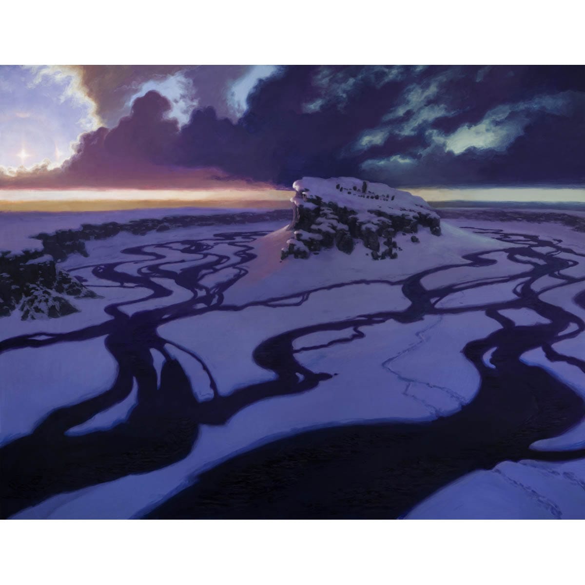 Glacial Floodplain Print
