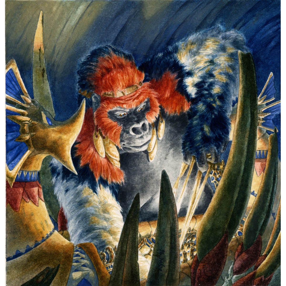 Primitive Justice Print