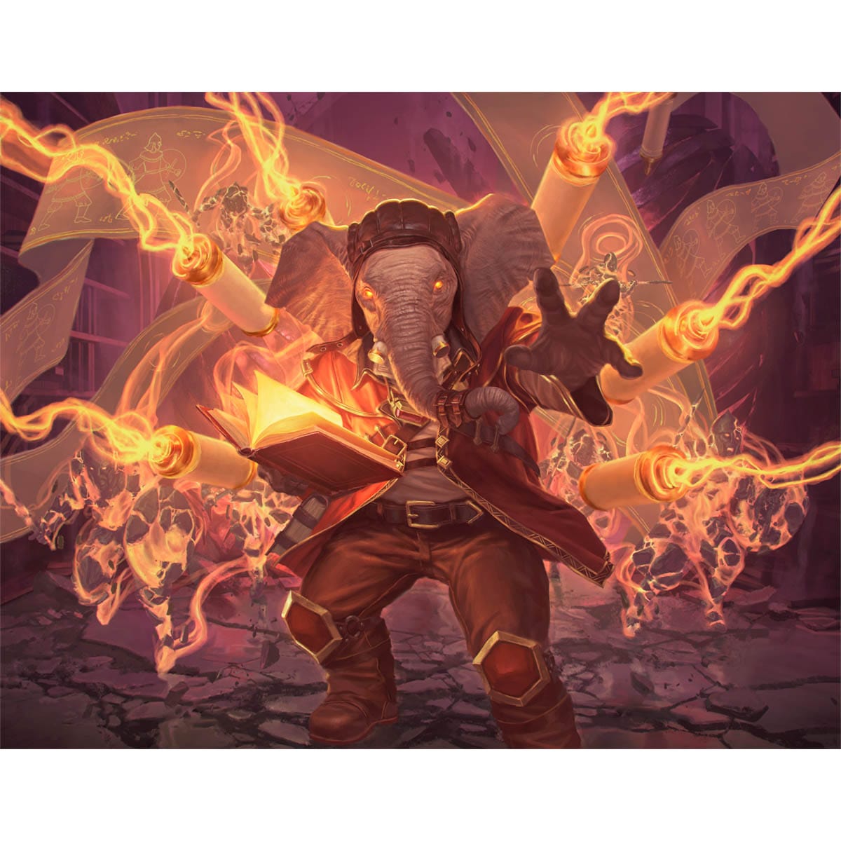 Quintorius, Loremaster Print