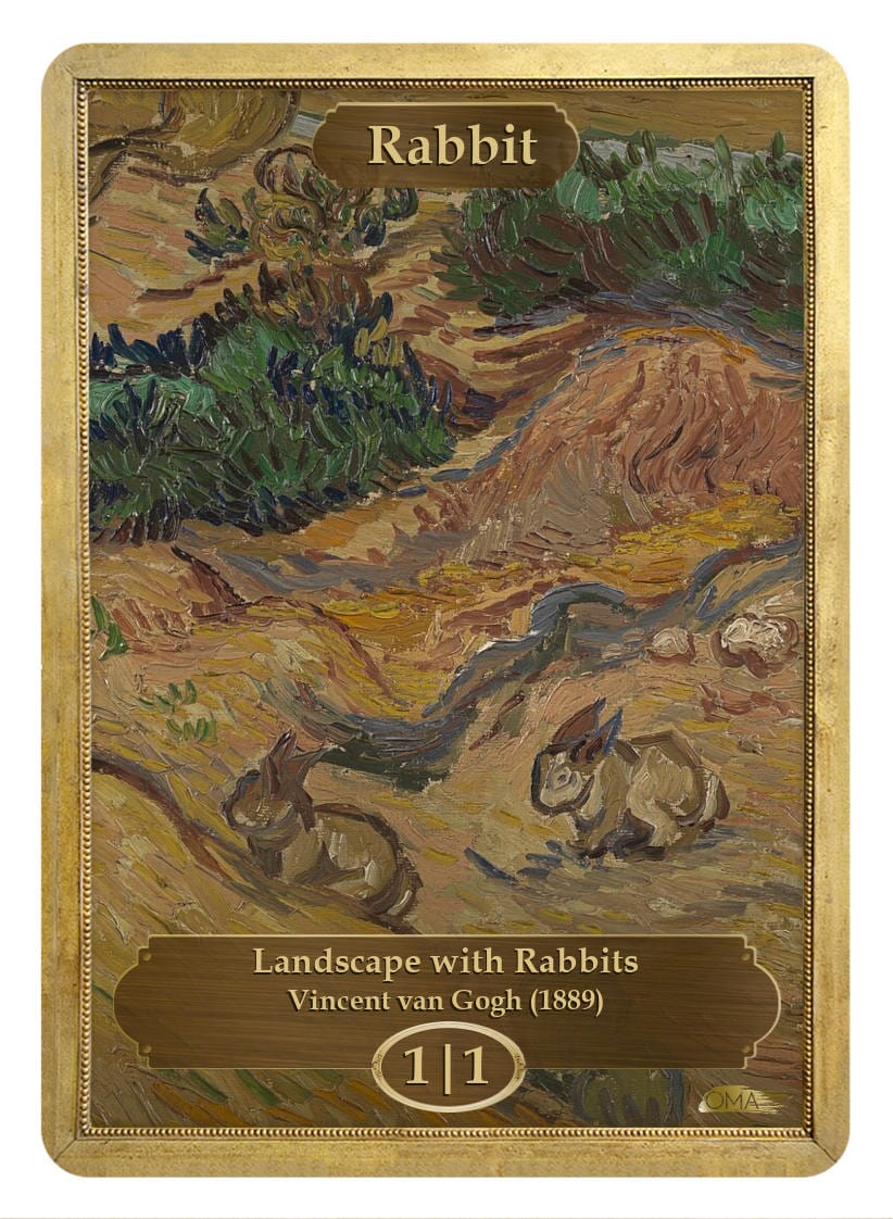Rabbit Token (1/1) by Vincent van Gogh