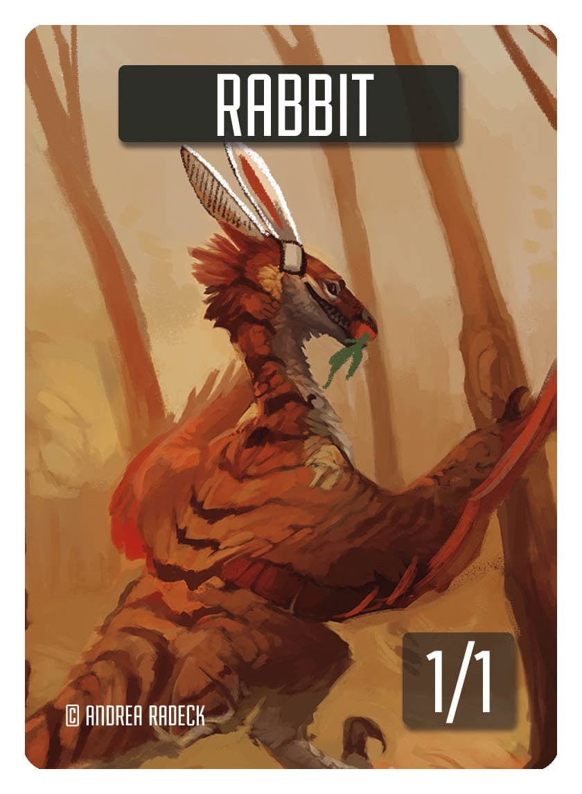 Rabbit Token (1/1) by Andrea Radeck