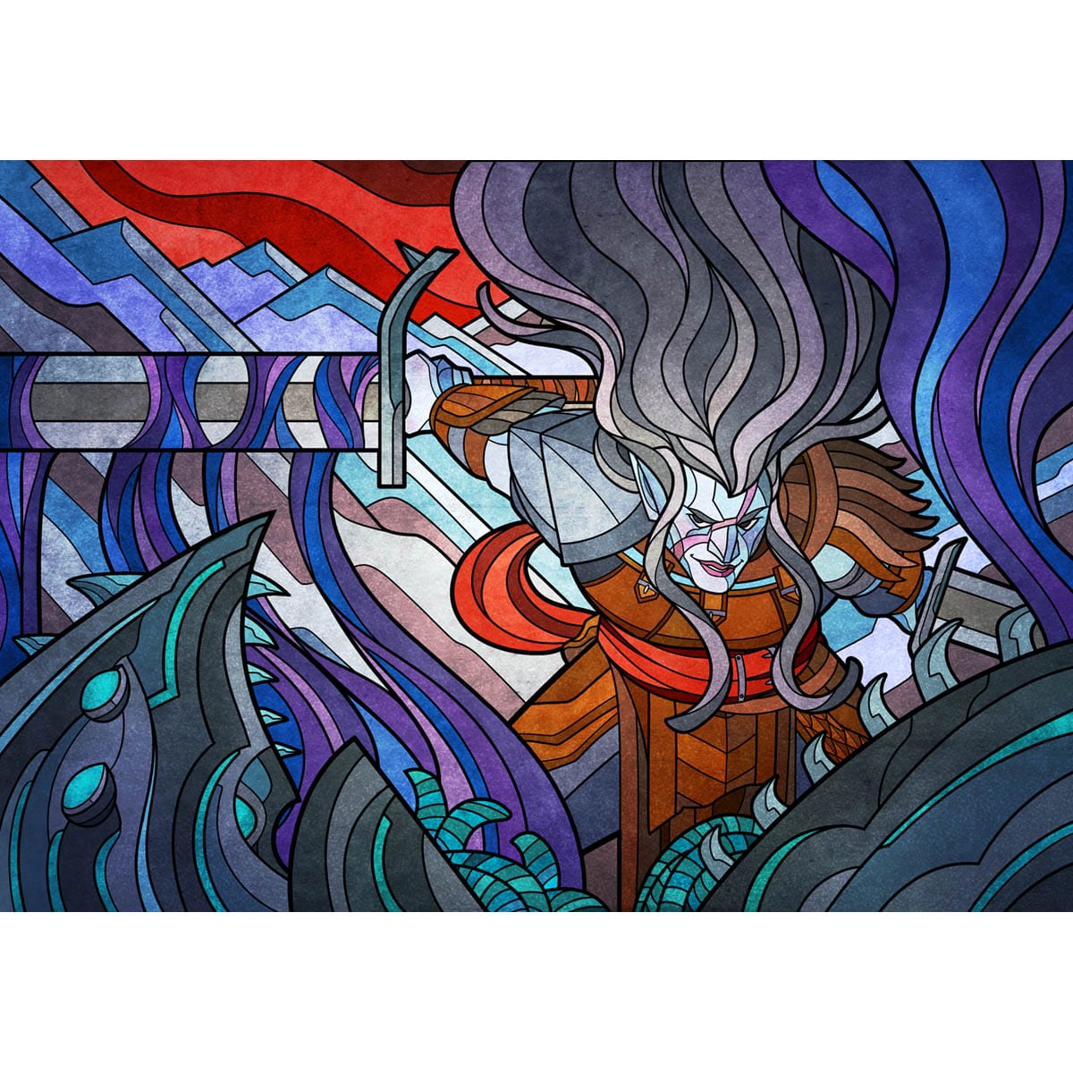 Radha, Coalition Warlord Print