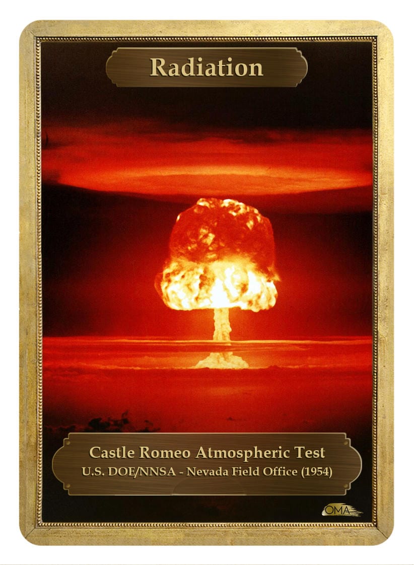 Radiation Token by U.S. DOE/NNSA - Nevada Field Office