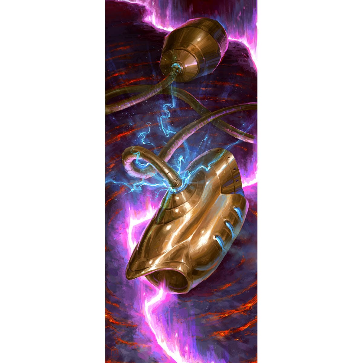 Ral and the Implicit Maze Print - Original Magic Art