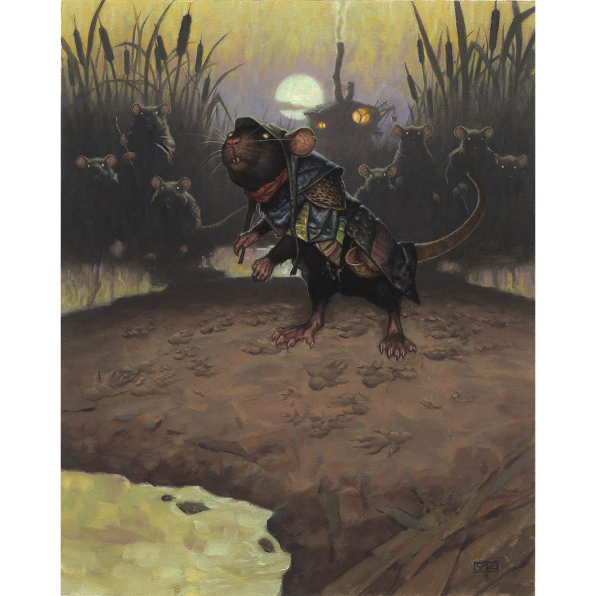 5000 Rats Rat Colony Print - Original Magic Art