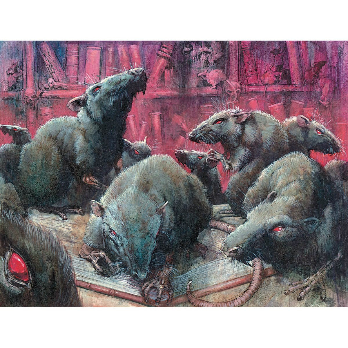 Ravenous Rats Print