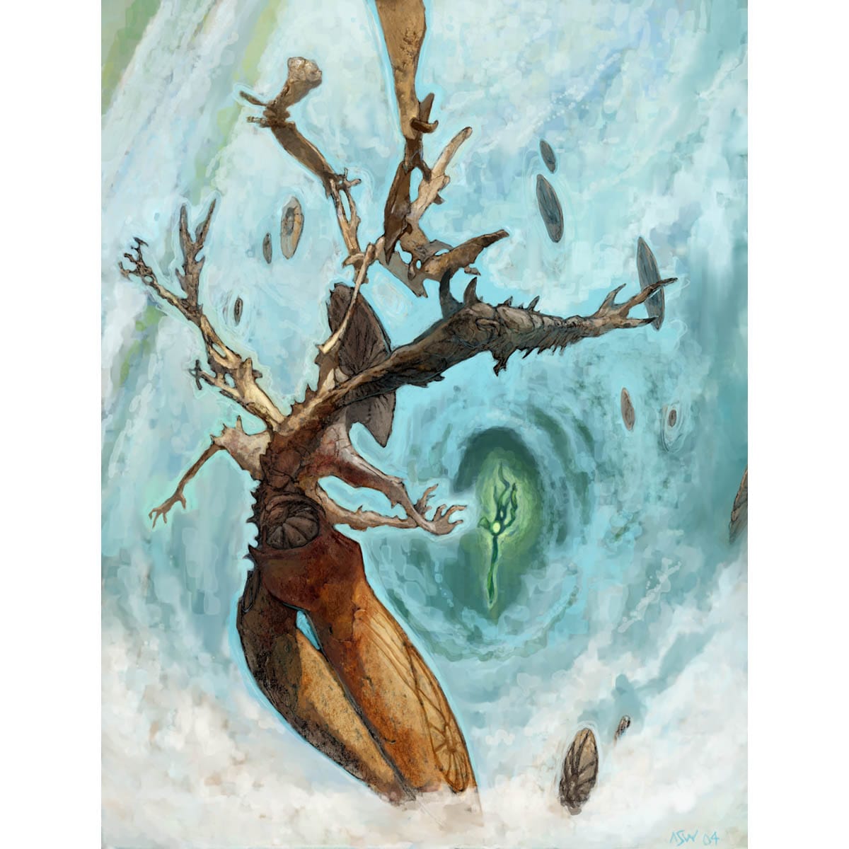 Reach Through Mists Print