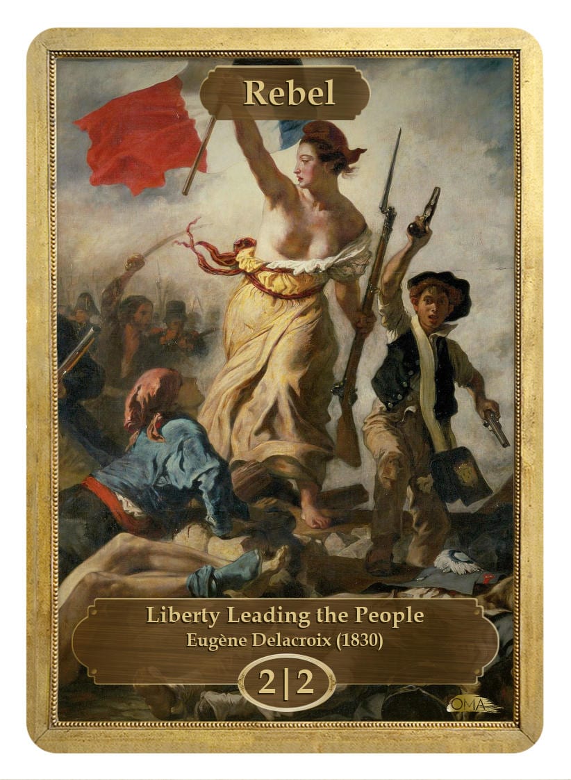 Rebel Token (2/2) by Eugene Delacroix