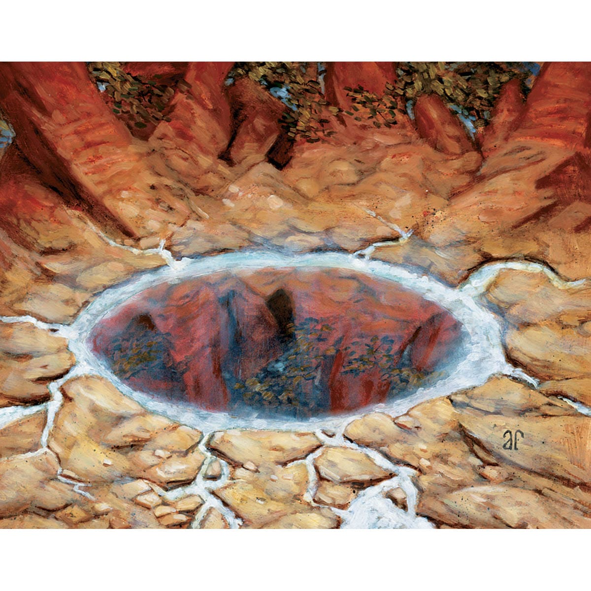 Reflecting Pool Print