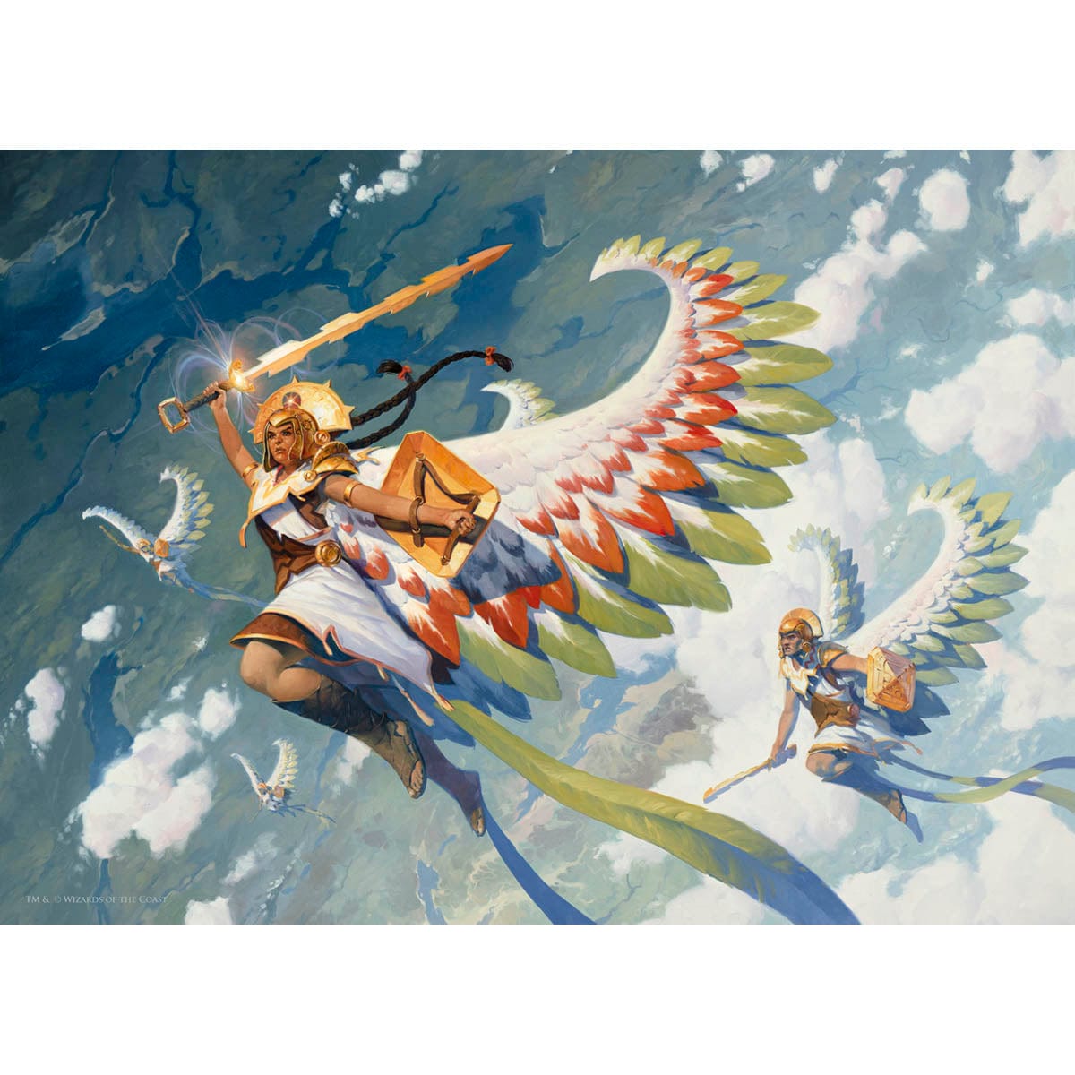 Resplendent Angel Print