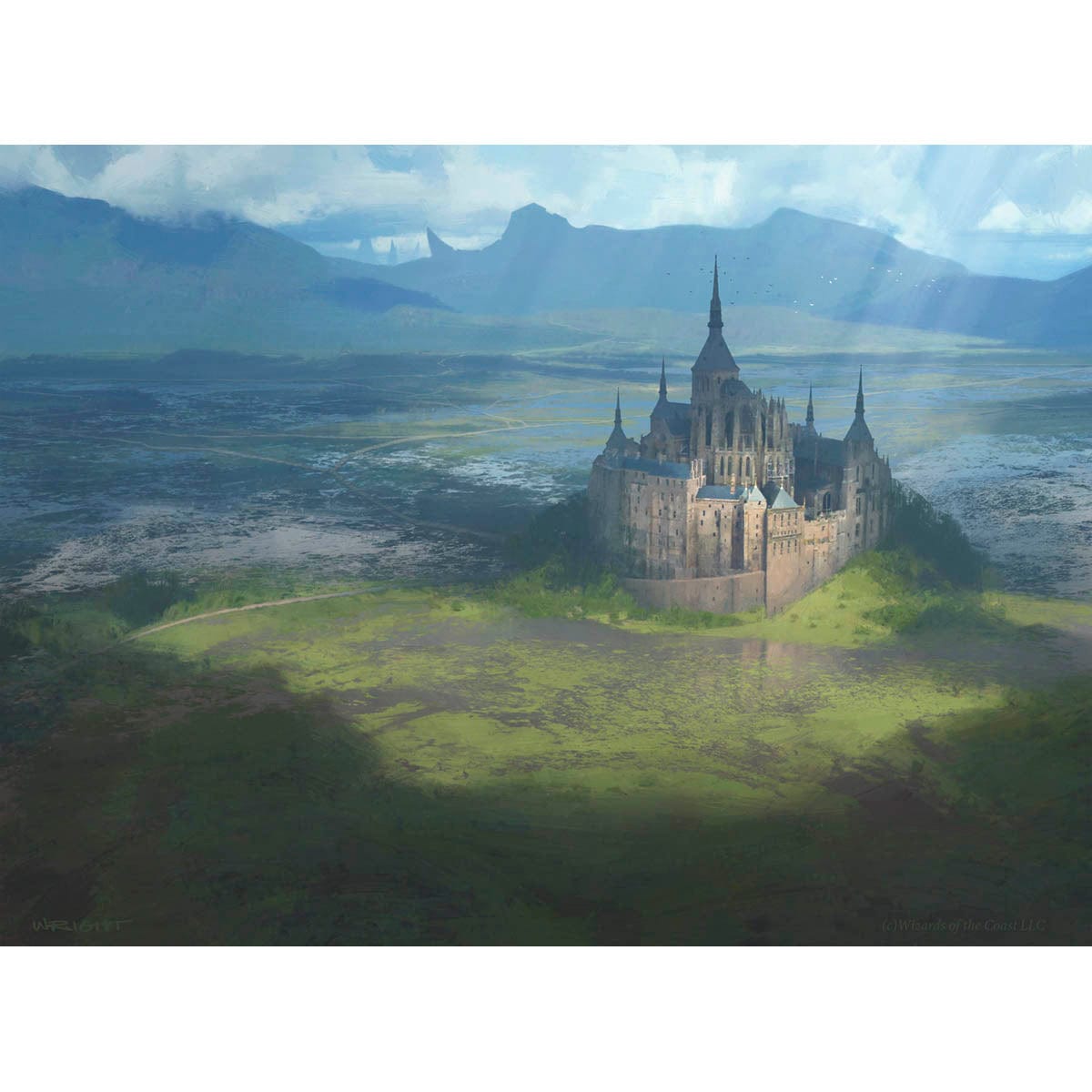 Isolated Chapel Print