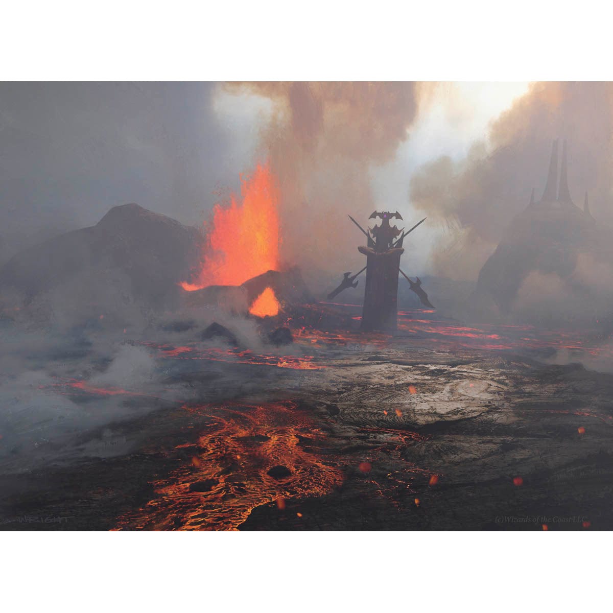 Memorial to War Print