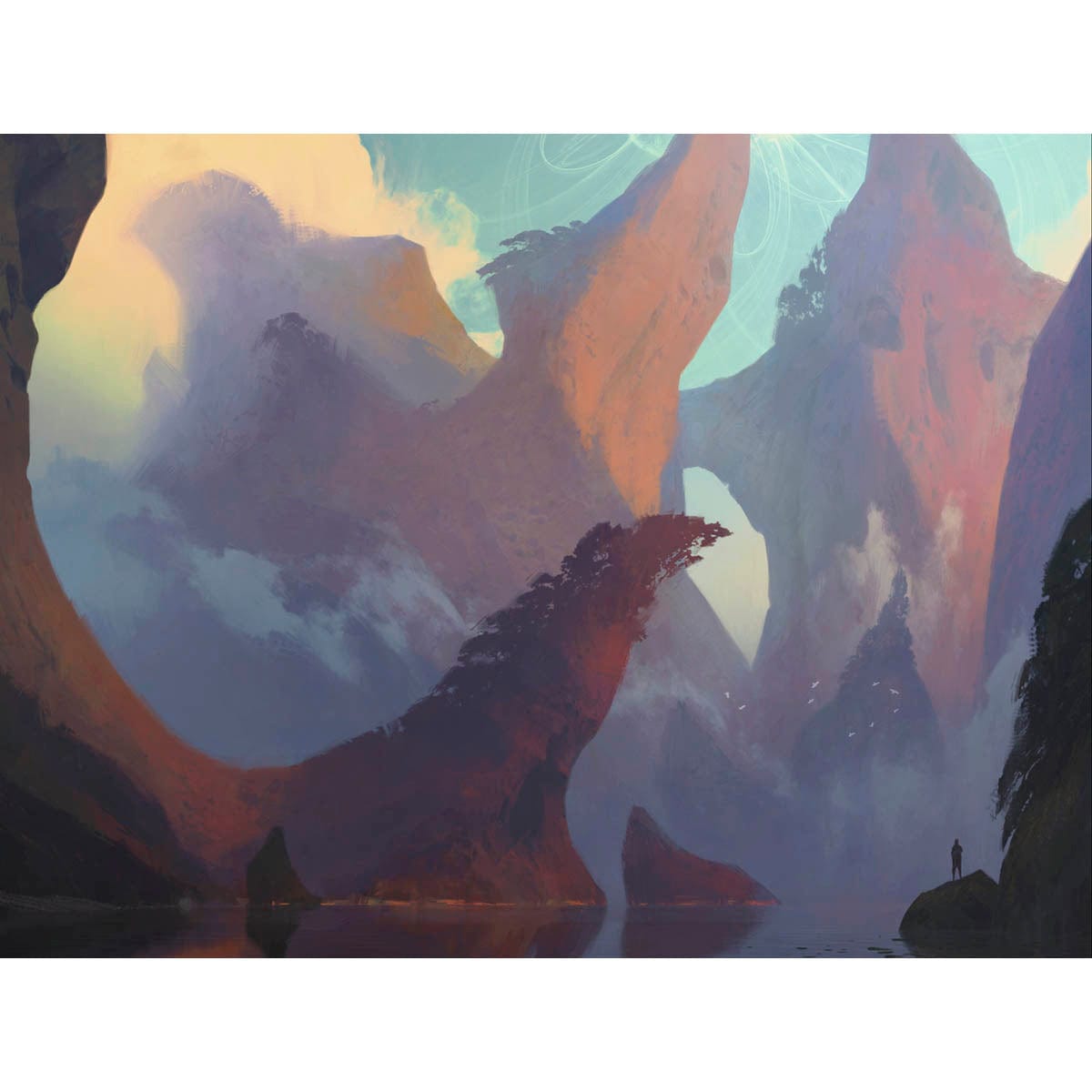 Mountain (Kaladesh) Print