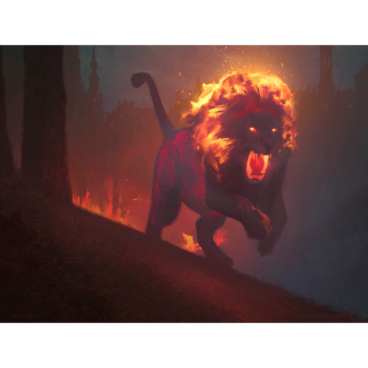 Pyretic Hunter Print