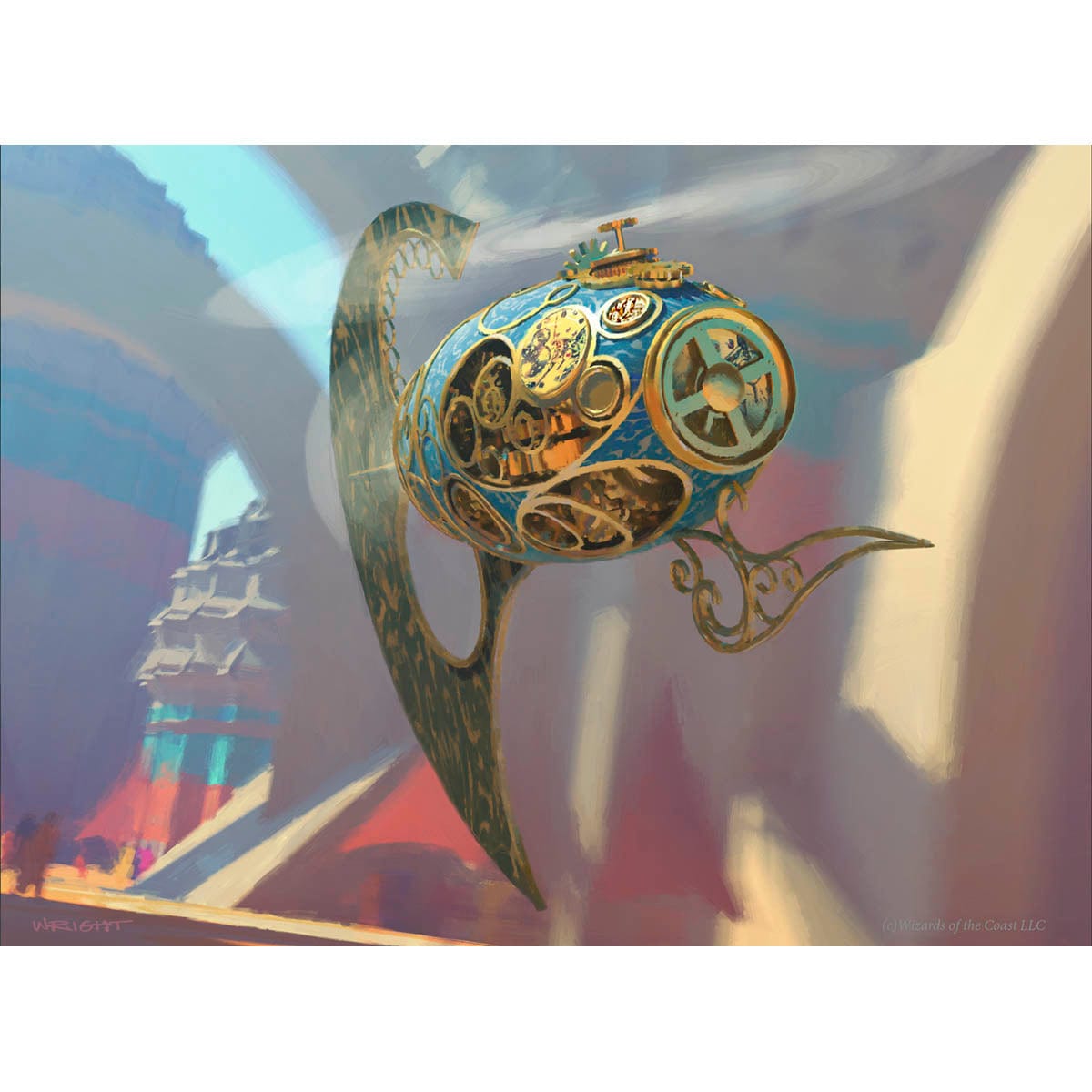 mtg cards that make thopters Thopter Token Print