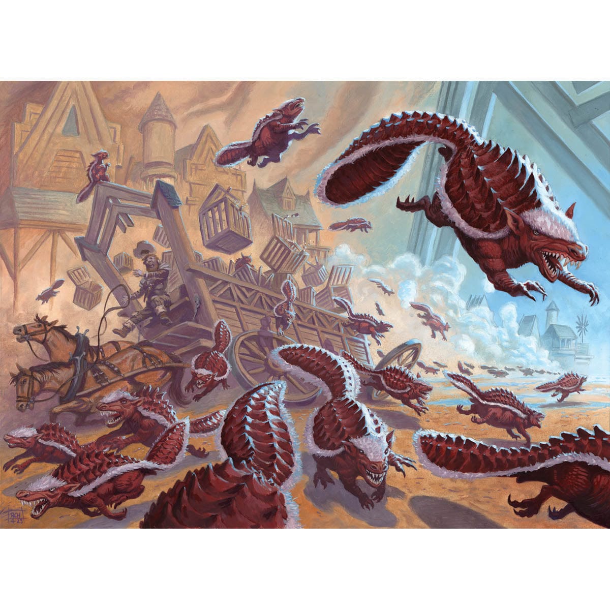 Rise of the Varmints Print