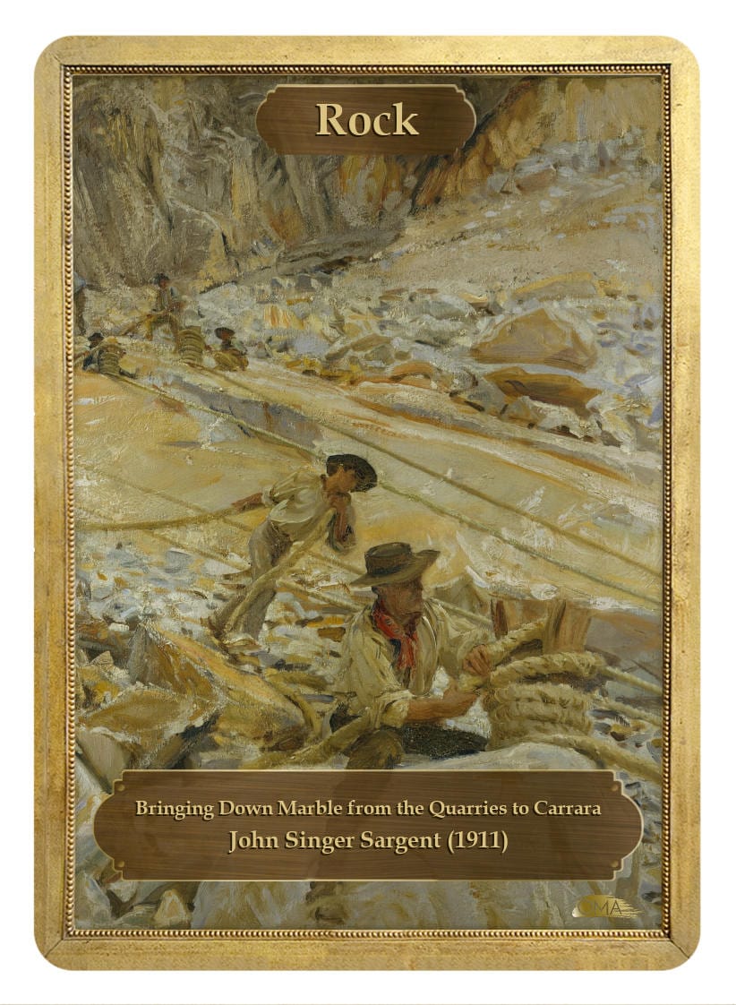 Rock Token by John Singer Sargent