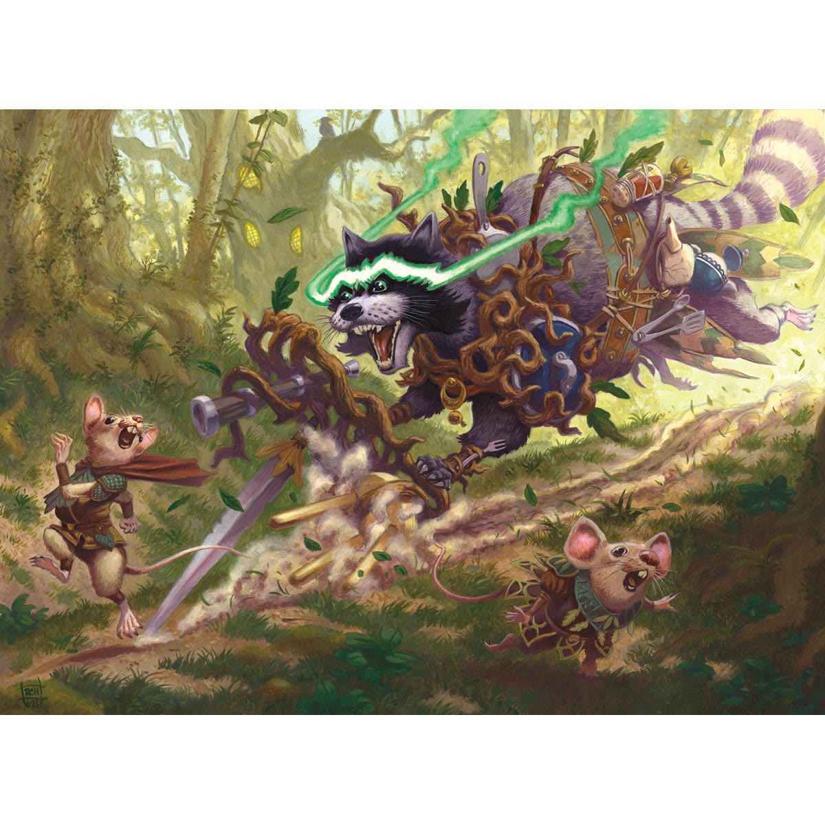 Rust-Shield Rampager Print